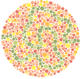 Ishihara Color Blindness Test Plate 20