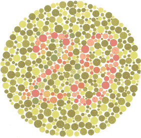 Ishihara Color Blindness Test Plate 3