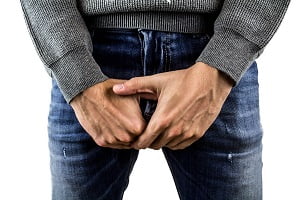 Sharp pain in urethra not when urinating