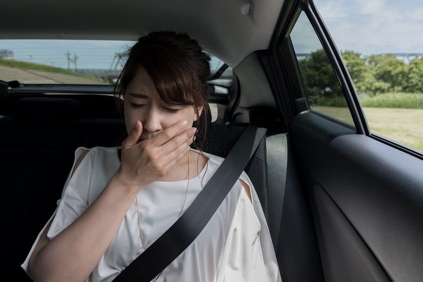 nausea woman