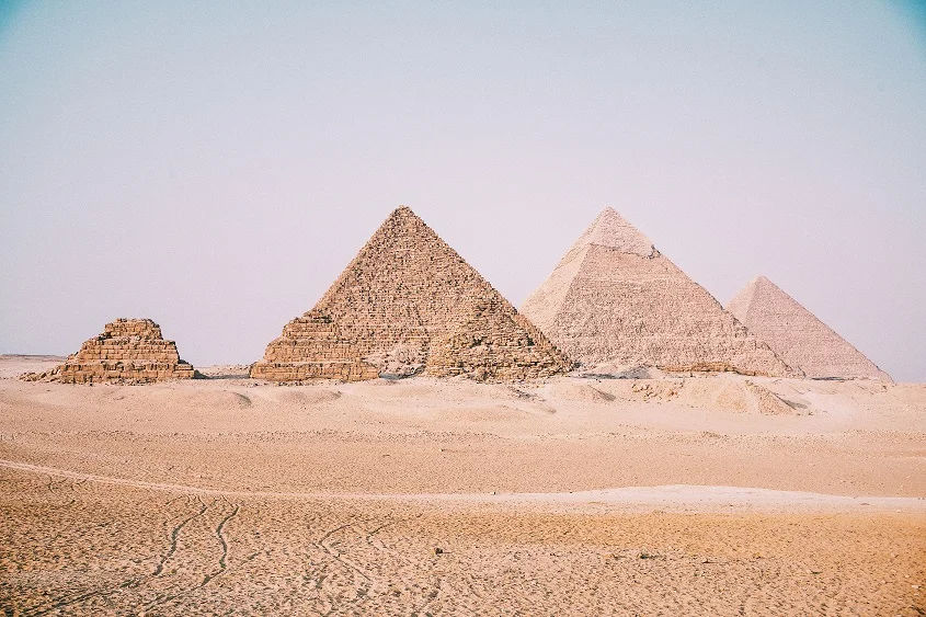 Pyramid of Giza - Historical landmark in Egypt