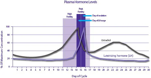 ovulation calculator graph