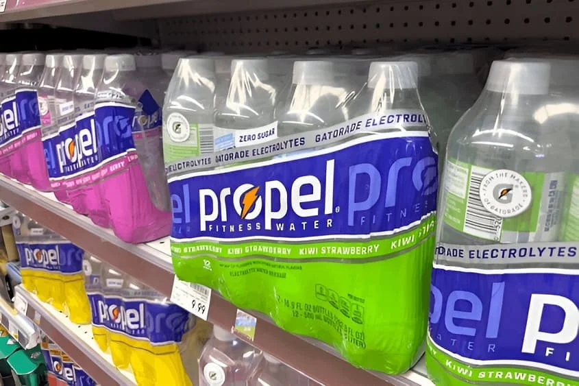 Is propel water good for you?