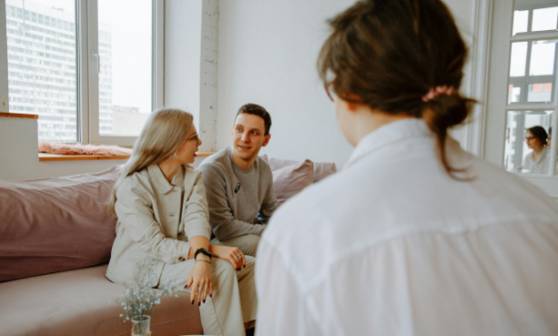 Person attending a private online addiction therapy session from home in Toronto