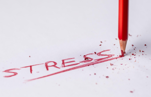 practicing stress management through sleep, exercise, and mindfulness in a calm home environment